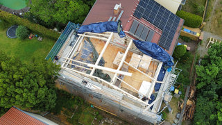 24.06.2025 - Zimmerarbeiten Umbau in Friedrichshagen